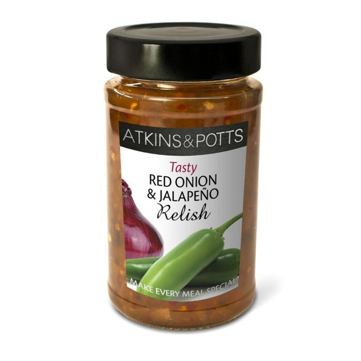 Atkins & Potts Red Onion & Jalapeno Relish